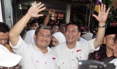 Aher-Demiz Peroleh 32,13% Suara versi Indo Barometer